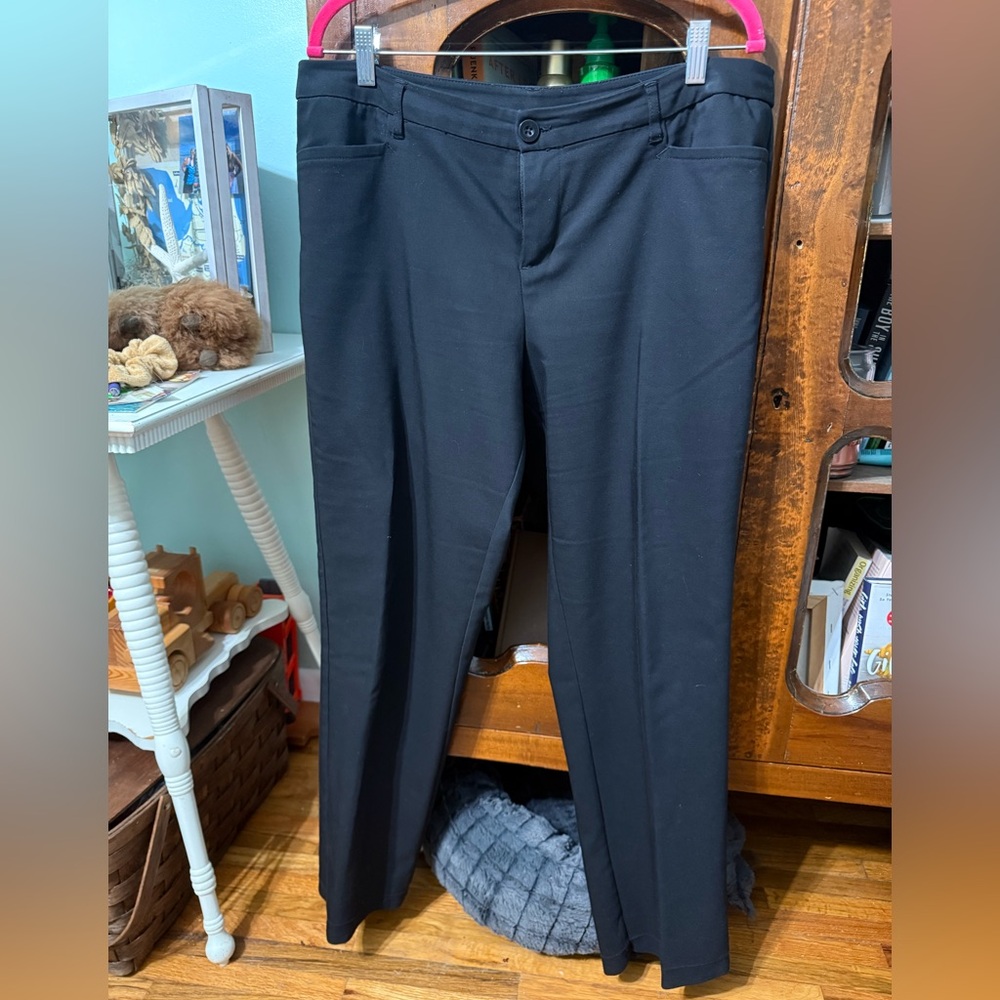 CJ Banks black dress pants size 14